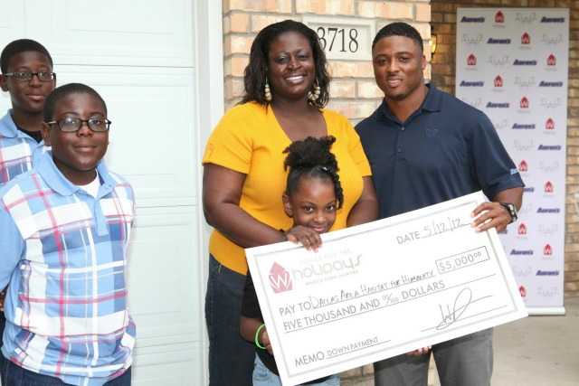 Warrick Dunn_Dallas Home Celebration