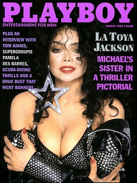 LaToya Jackson – Playboy, 1989
