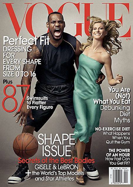 LeBron James ā Vogue, 2008