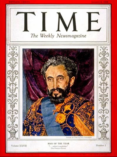 Haile Selassie – Time, 1936