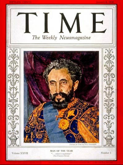 Haile Selassie ā Time, 1936