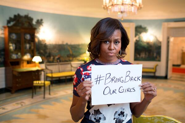 Michelle Obama #BringBackOurGirls