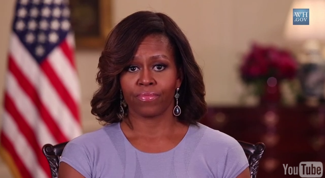 Michelle Obama weekly address 5-10-14