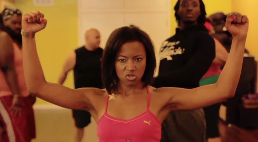 Tiffany Austin planet fitness spoof video 