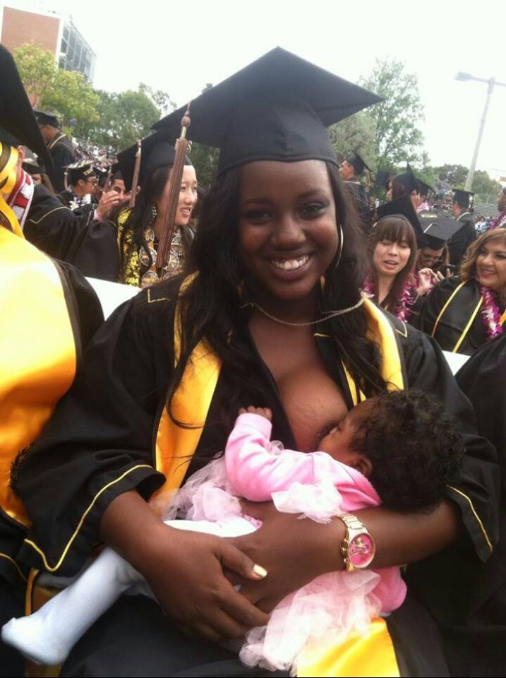 Karlesha Danae breastfeeding