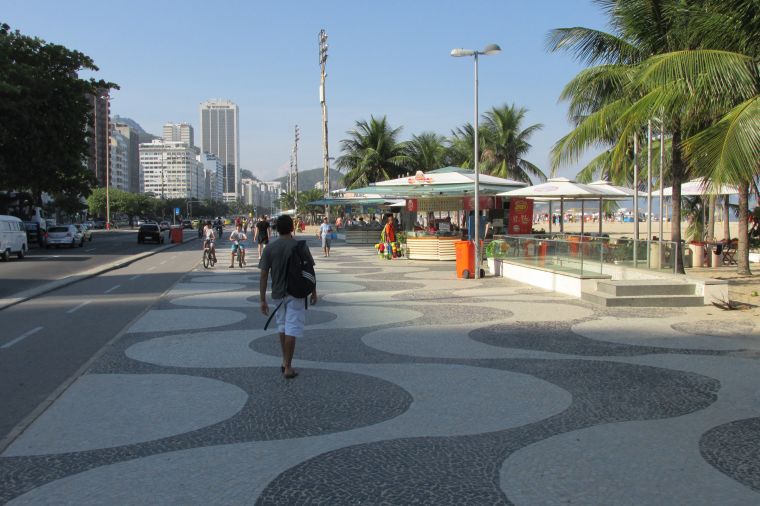 Copacabana Beach during the day