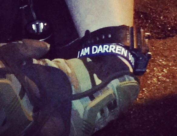 Darren Wilson wristbands