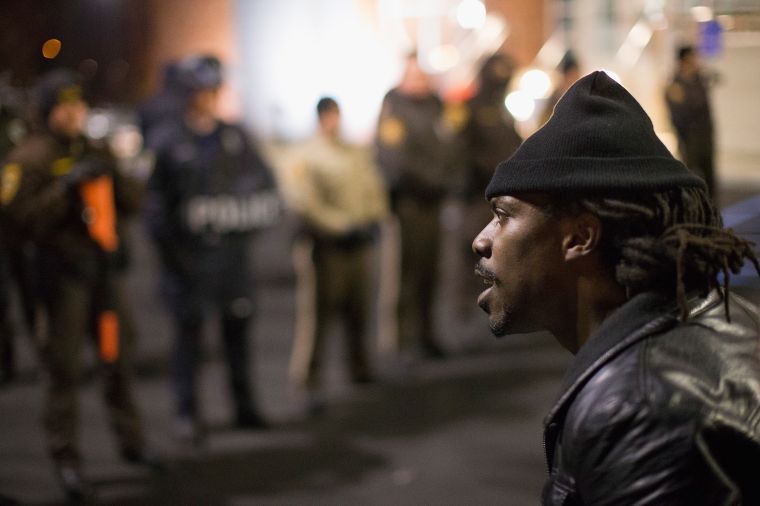 Demonstrators Persist