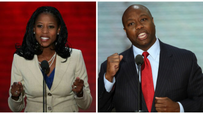 Tim Scott and Mia Love 