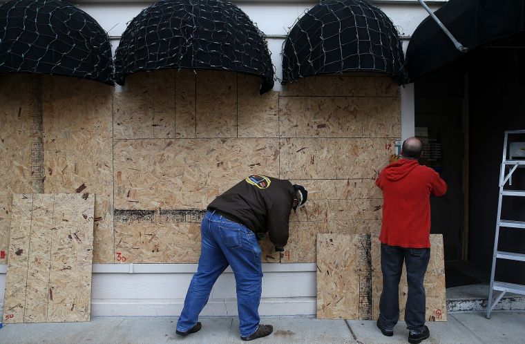 Boarding Up The Courthouse