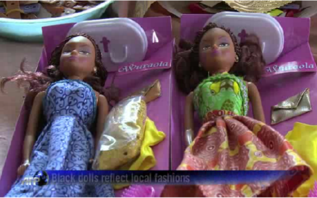 African Barbie dolls