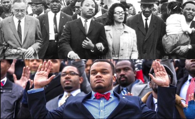 Selma and Capitol Staffers Protests