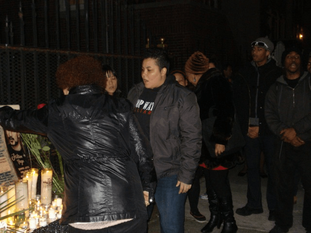 candlelight vigil held for anthony rosario hilton vega and others killed by the nypd