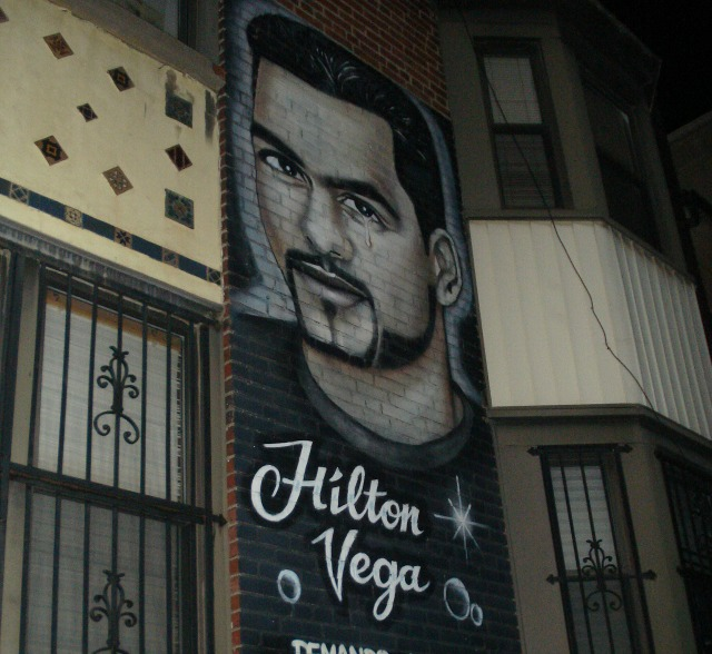 candlelight vigil held for anthony rosario hilton vega and others killed by the nypd