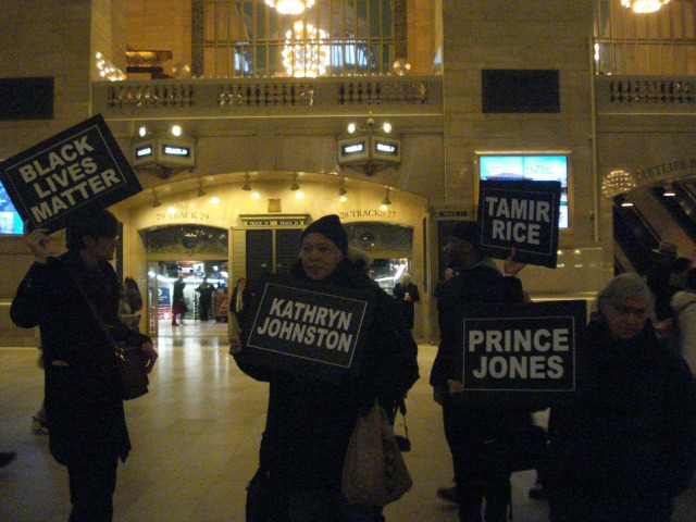grand central black lives matter