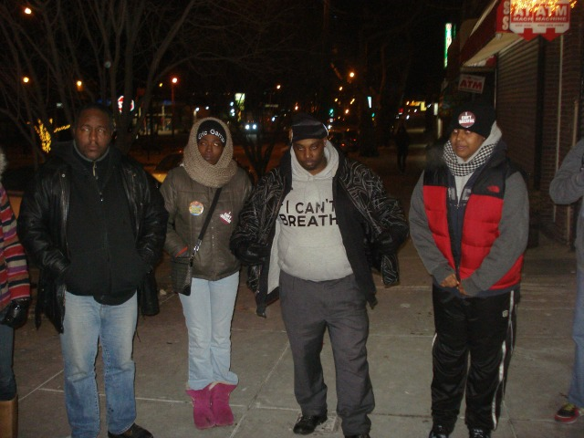 eric garners daughter continues fight to justice for slain father video