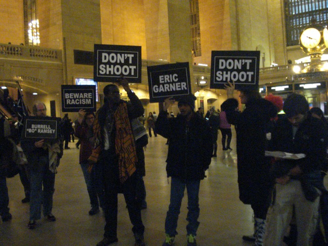 grand central black lives matter