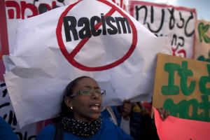 Roughly 2,000 Israelis of Ethiopian orig