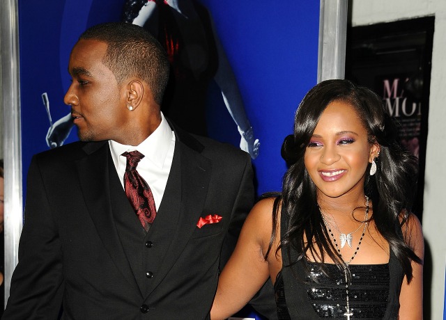 AUGUST 16: Bobbi Kristina Brown and Nick Gordon attend the premiere of 'Sparkle' at Grauman's Chinese Theatre on August 16, 2012 in Hollywood, California. (Photo by Jason LaVeris/FilmMagic)