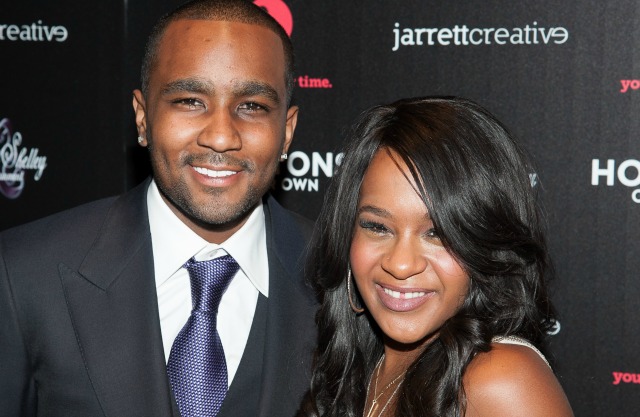 NEW YORK, NY - OCTOBER 22: Bobbi Kristina Brown and Nick Gordon attend 'The Houstons: On Our Own' Series Premiere Party at Tribeca Grand Hotel on October 22, 2012 in New York City. (Photo by Dave Kotinsky/Getty Images)