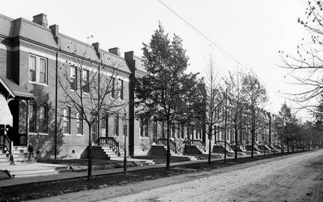 Pullman Worker Houses (Courtesy of Library of Congress)