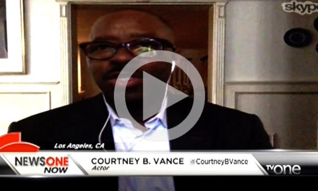 Courtney B. Vance talks "Scandal," Racism, Police Brutality on NewsOne Now