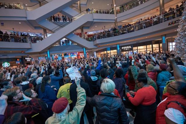 Black Lives Matter Protest At Mall of America