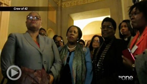 Black Women March On Sen. McConnell's Office In Support Of Lynch | NewsOne