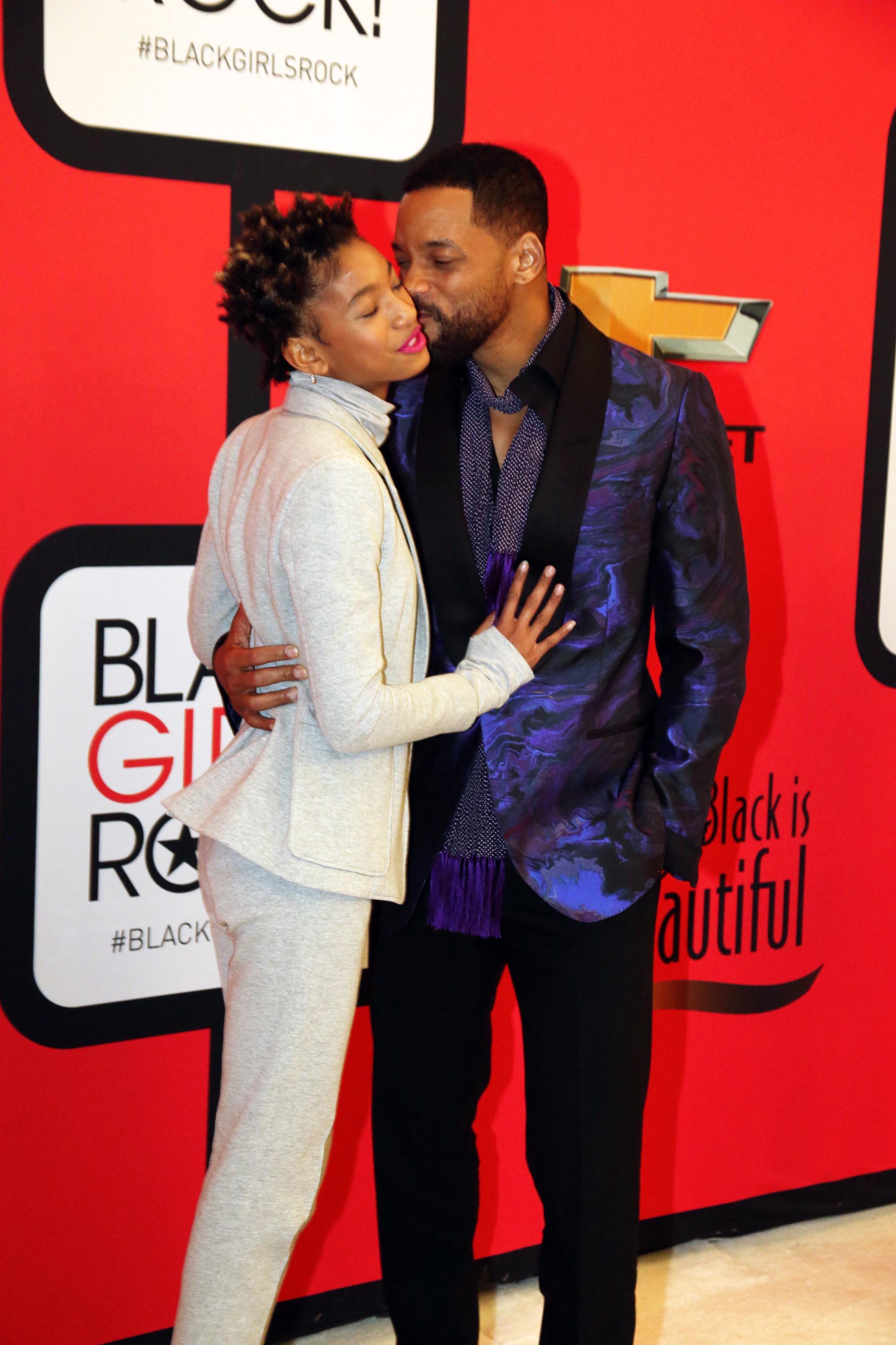 Willow and Will Smith