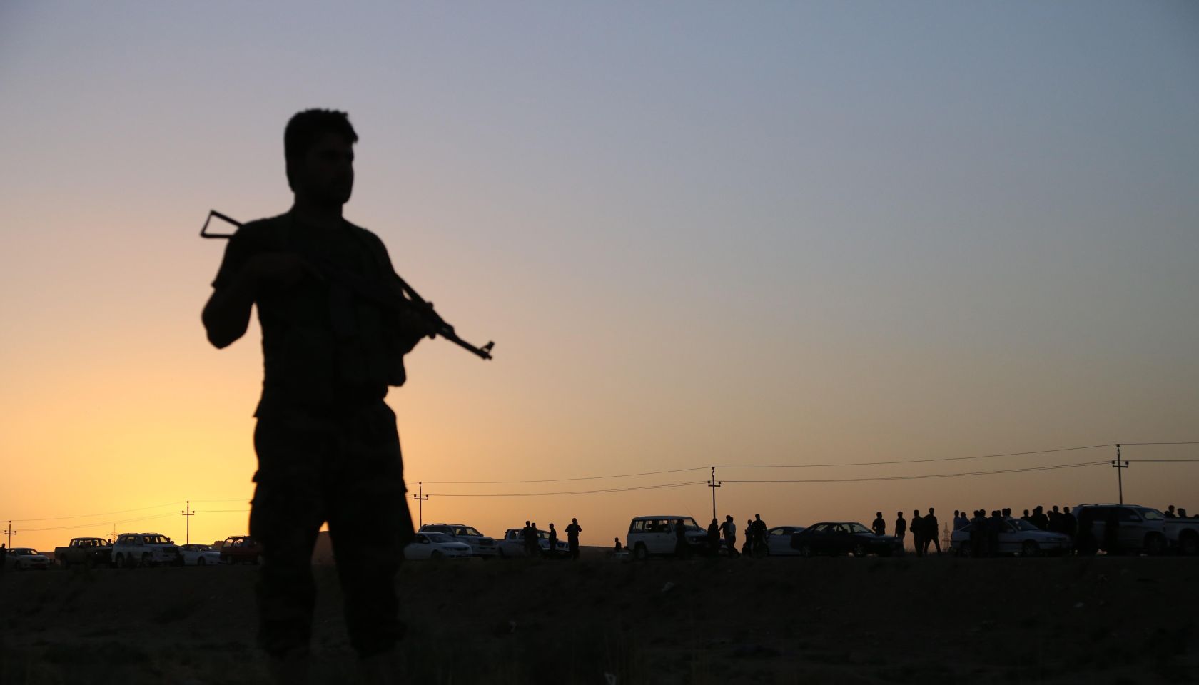 Heavy shelling to Islamic State militants in Mosul
