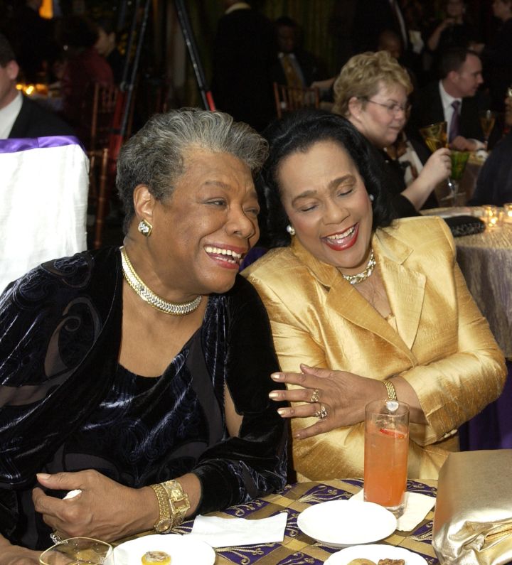 Maya Angelou On Coretta: “Many times on those late after — evenings she would say to me, “Sister, it shouldn’t be an ‘either-or’, should it? Peace and justice should belong to all people, everywhere, all the time. Isn’t that right?” And I said then and I say now, “Coretta Scott King, you’re absolutely right. I do believe that peace and justice should belong to every person, everywhere, all the time.”