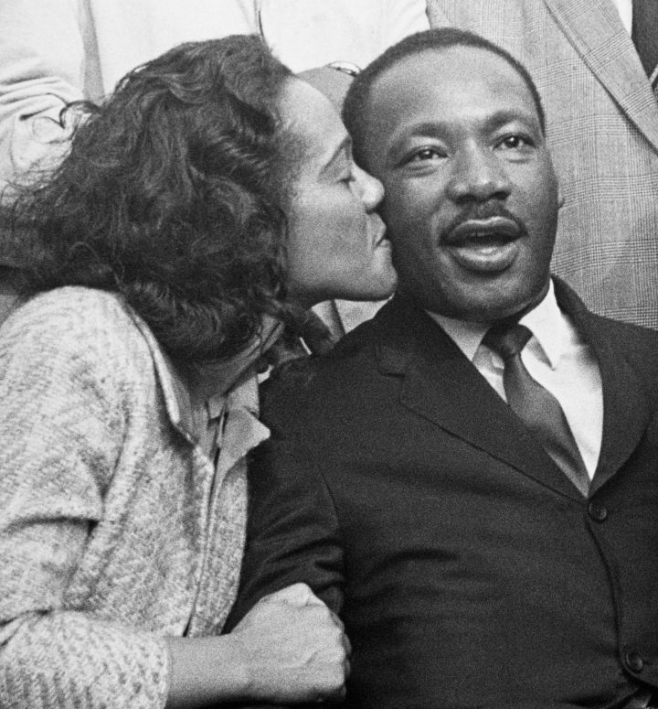 On MLK: “I don’t think that my husband, although he said he was going to go back south and fight to change the system — and he was thinking about not just in Alabama or in Georgia, but he was talking about making our society more inclusive, changing the system so that everybody could participate — although he talked about that at that time, we never dreamed that we would have an opportunity, that we would be projected into the forefront of the struggle as we were. We were just going to work from, as he said, a Black Baptist Church pulpit. That was the freest place in the society at that time, but we had no idea what God had in store for us. And I do believe it was divine intervention that we were thrust into the forefront of the struggle.”