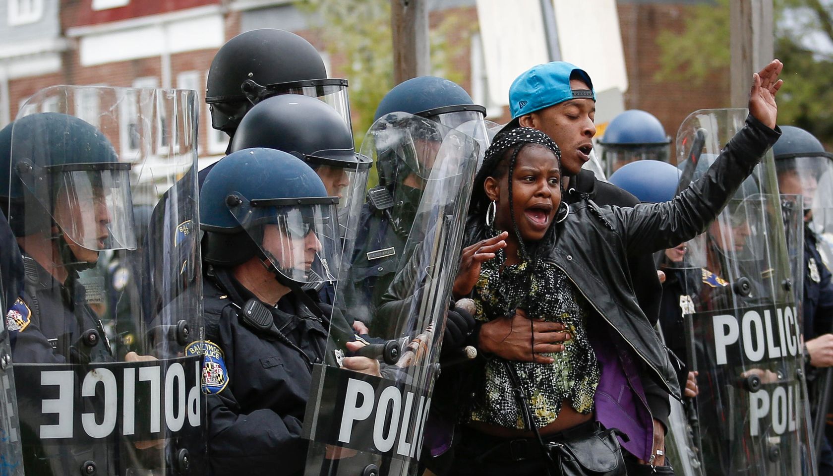 Protests in Baltimore After Funeral Held For Baltimore Man Who Died While In Police Custody