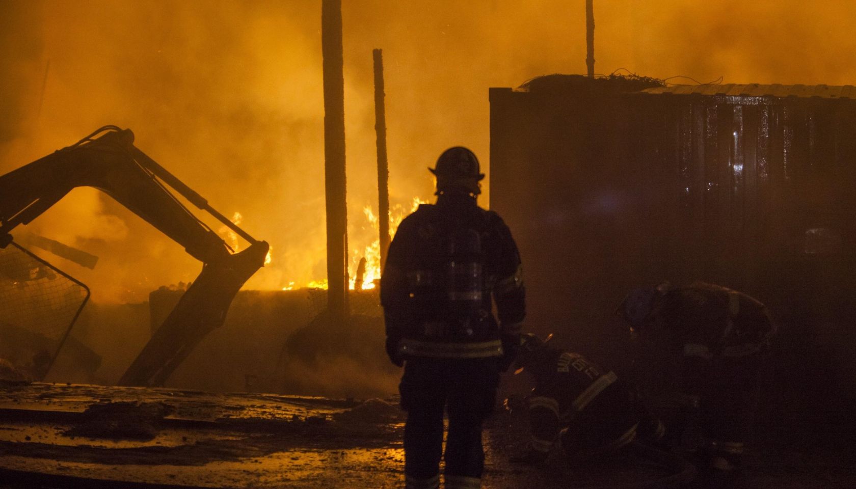 Fire in Baltimore
