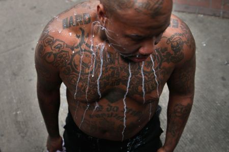 After being pepper sprayed