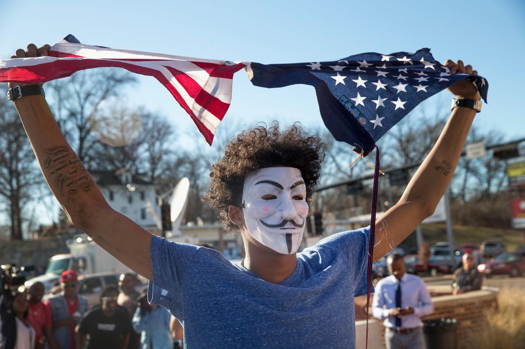 Ferguson Protestor