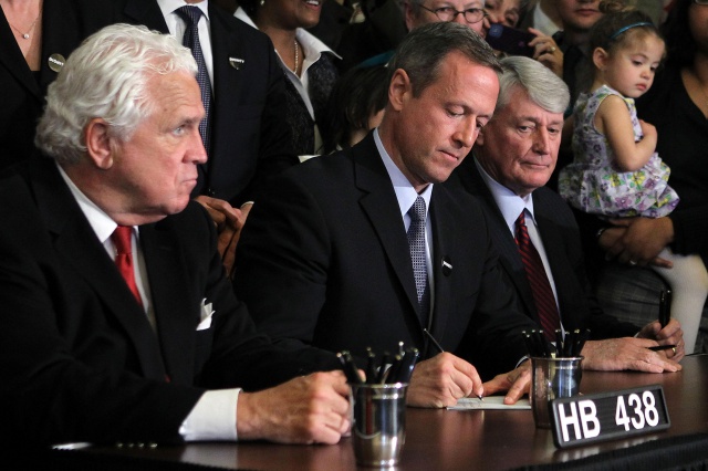 Maryland Governor O'Malley Signs Same-Sex Marriage Bill Into Law