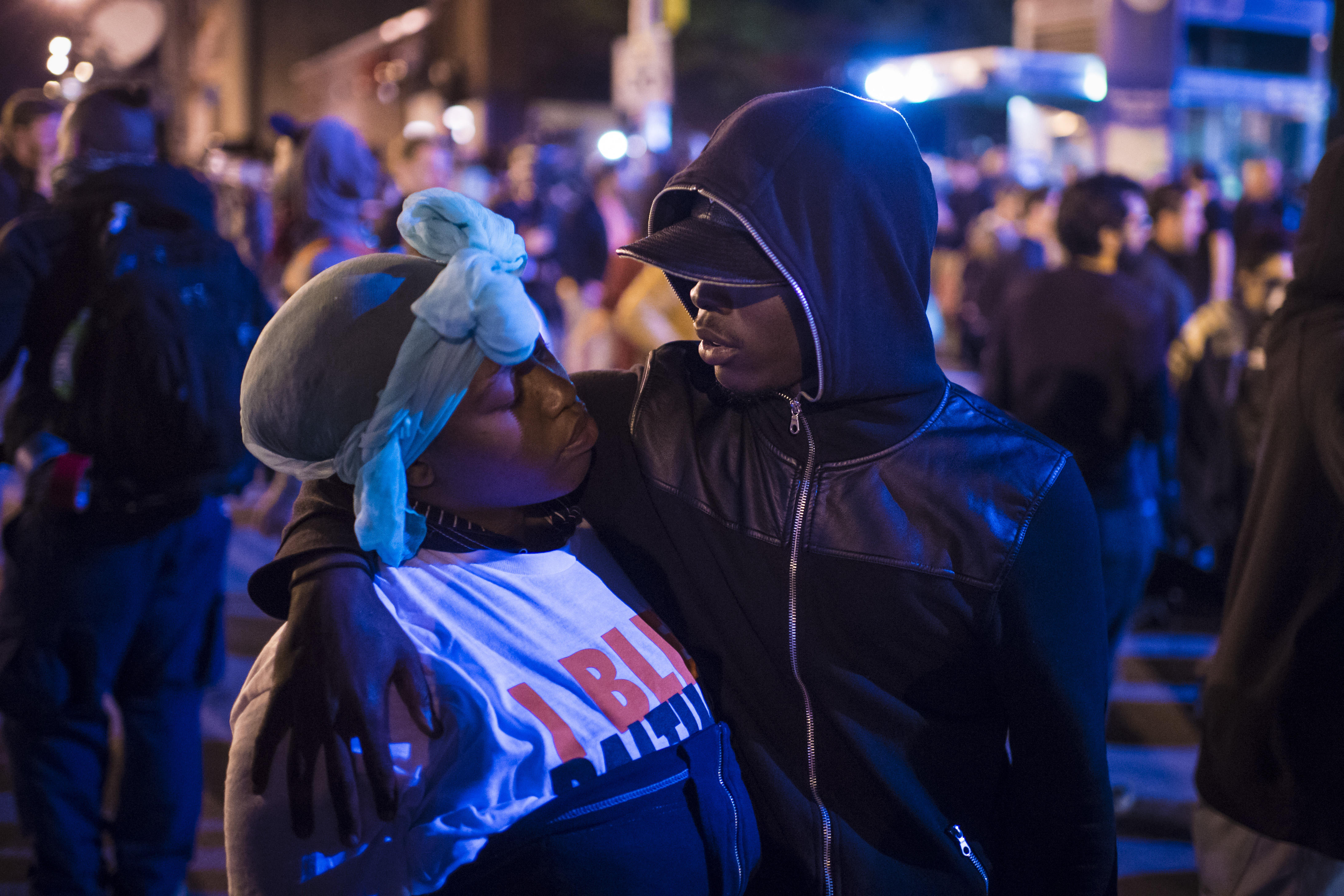 Protestors In Baltimore