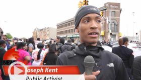 Joseph kent newsone interview Baltimore coverage