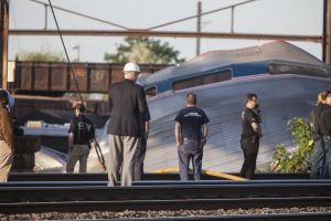 Amtrak derailment in Philadelphia