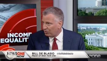 NYC Mayor Bill De Blasio Talks Income Inequality & Mass Incarceration