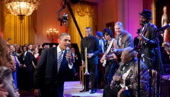 President Obama and B.B King