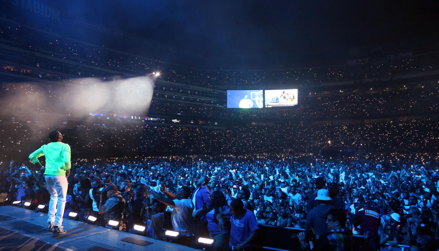 Meek Mill At 2015 Hot 97 Summer Jam