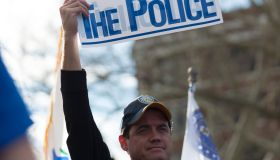 pro-police rally