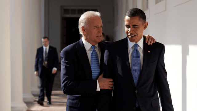 Vice President Joe Biden and President Obama