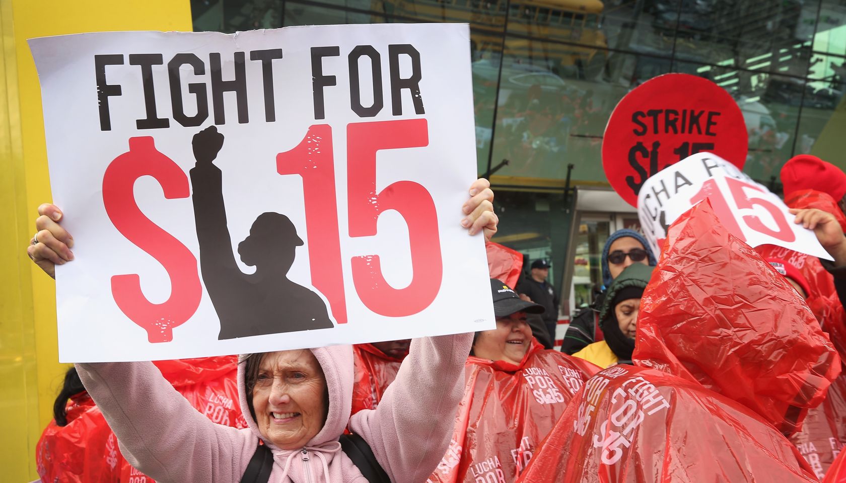 Fast Food Workers Across U.S. Rally For Increased Wages, Unionization