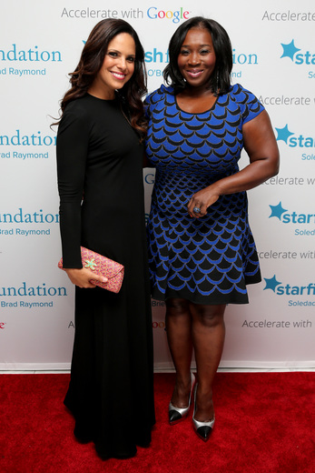 Soledad O’Brien (L) and Bevy Smith attend Soledad O’Brien & Brad Raymond Starfish Foundation Hosts Fifth Annual New Orleans To New York City Gala at Espace on July 16, 2015 in New York City.