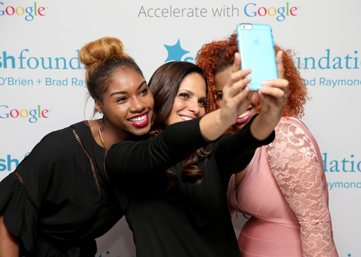 Starfish Foundation Scholars pose with Soledad O'Brien (C) at Soledad O'Brien & Brad Raymond Starfish Foundation Hosts Fifth Annual New Orleans To New York City Gala at Espace on July 16, 2015 in New York City.