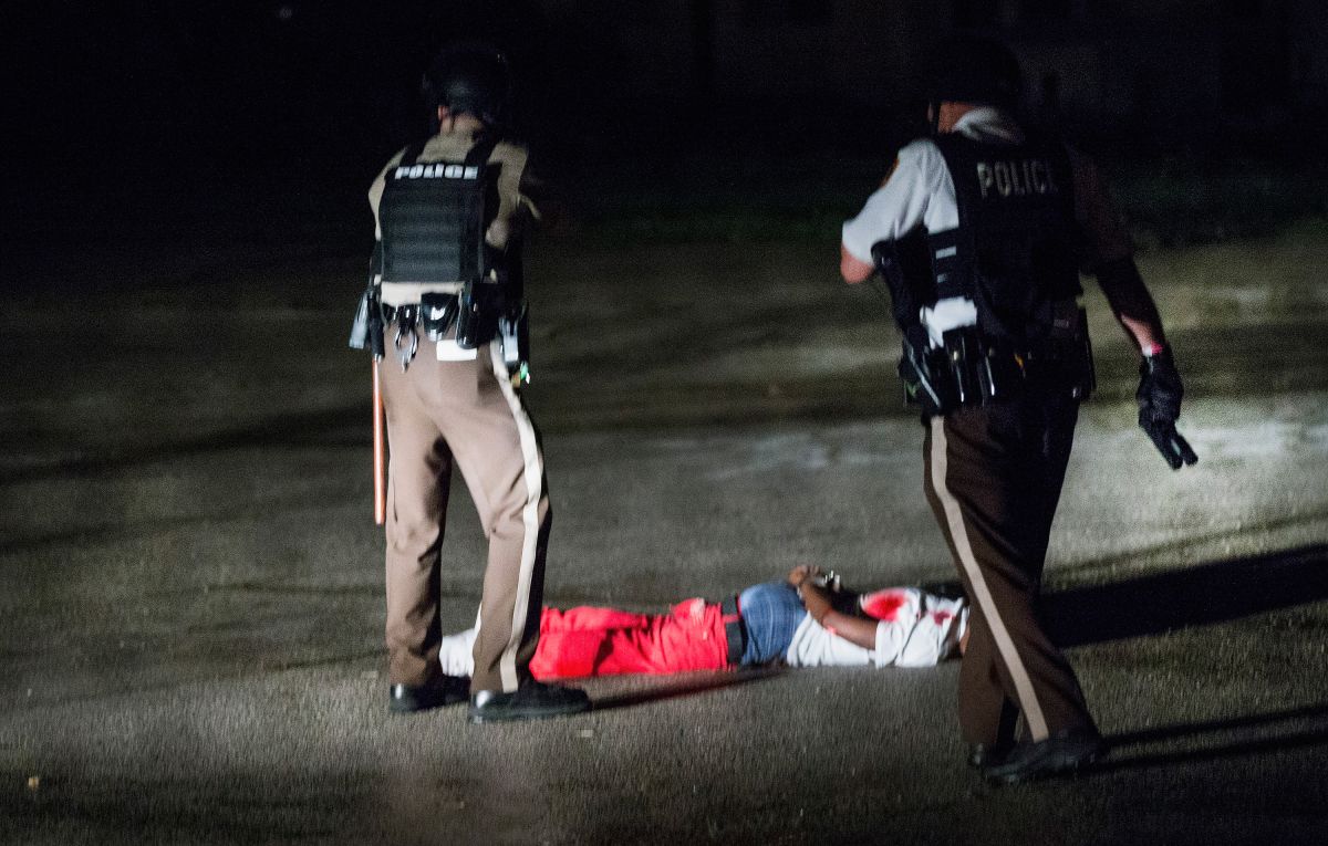 Ferguson On One Year Anniversary Of Michael Brown's Death