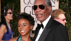 Morgan Freeman and E'Dina Hines